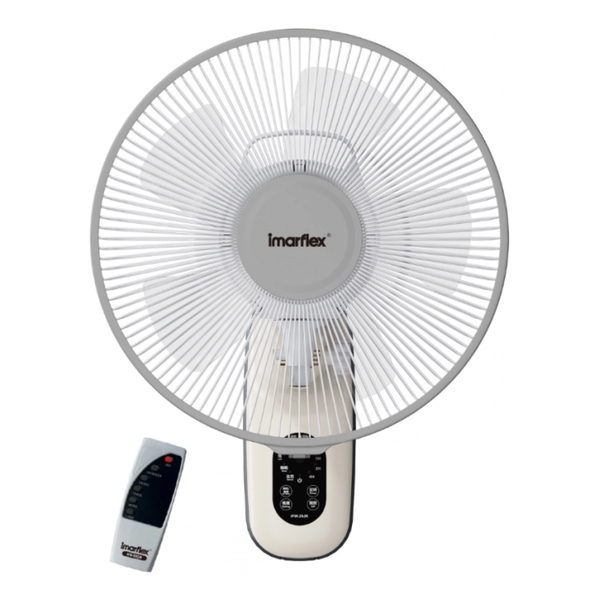 imarflex - Electronic 11.5" Easy Installation Remote Control Wall Fan