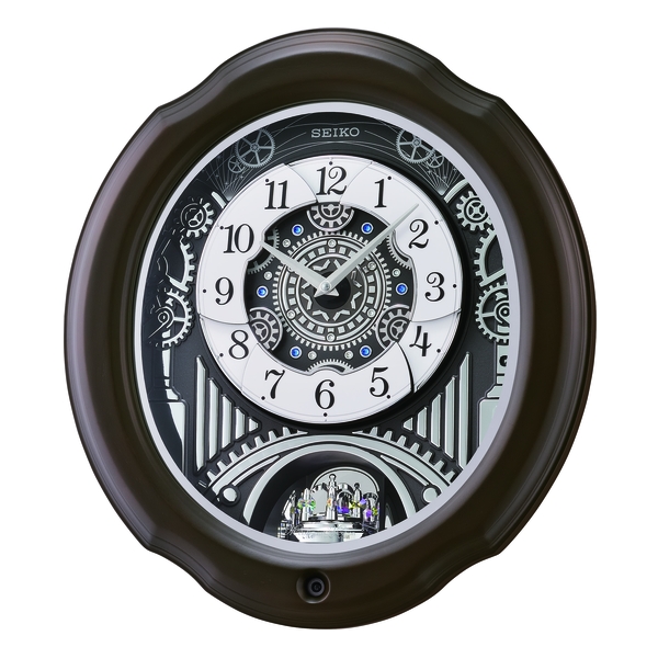 SEIKO - Quartz Wall Clock - Melodies in Motion (QXM609N)