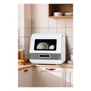 Turbo Italy - TDW-05T Fully Automatic Countertop Dishwasher with Water Tank (No Installation Required)