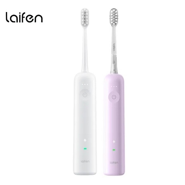 Laifen Wave Electric Toothbrush (White + Purple)