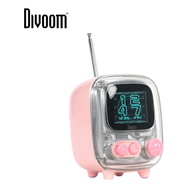 Divoom Tiivoo 2 - 像素藍牙喇叭 (電子相簿/FM收音機/動態歌詞)