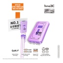 inno3C i-67DT Ultra Slim 67W 3-Ports GaN Travel Fast Charger