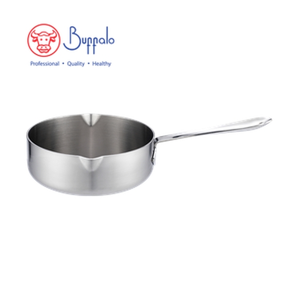 BUFFALO - TINY COOK 316 Stainless Steel 5-Ply Mini Pan 16cm 70116F