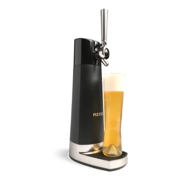 FizzicsDraft Pour Home Beer Dispenser - Black