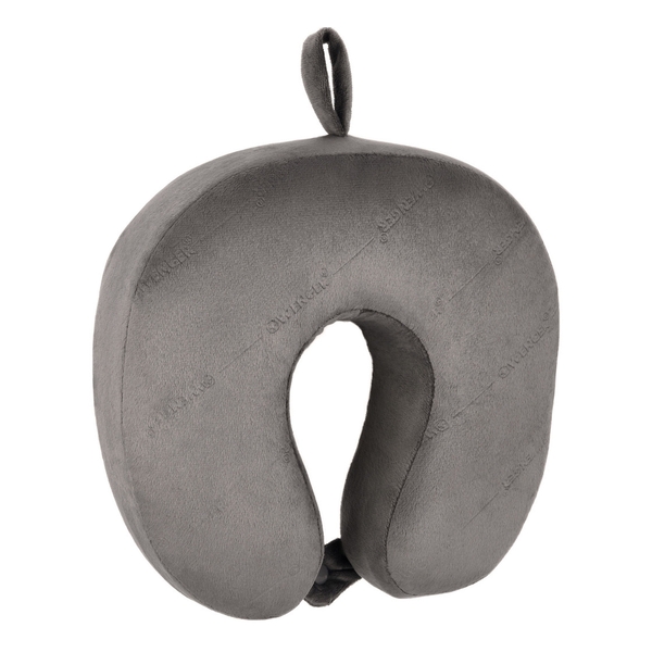 Wenger - Travel Acc Refresh, Memory Foam Travel Neck Pillow, Grey