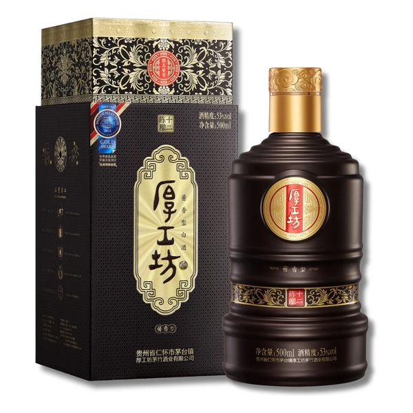 厚工坊醬香型白酒<陳釀十二年白酒>