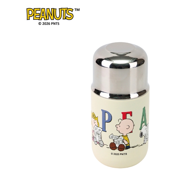PEANUTS Authorized 230ml SUS304 Vacuum Flask