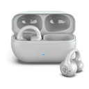 JLab Flex Open True Wireless Earbuds (Clip-On Cuff Design) - White