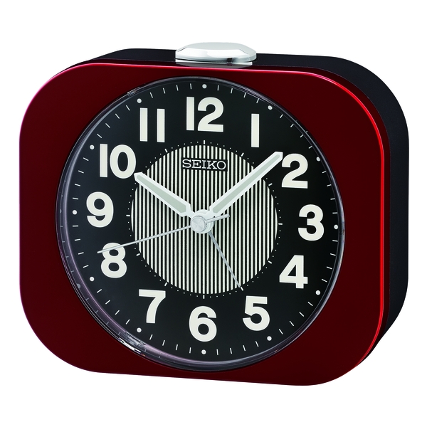 SEIKO QUARTZ ALARM CLOCK (QHE206R)