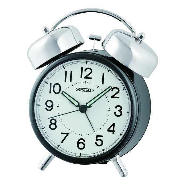 SEIKO QUARTZ ALARM CLOCK (QHK063K)