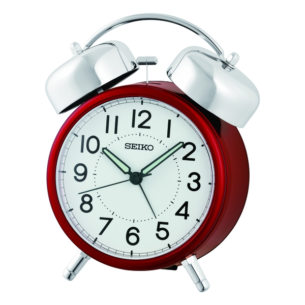SEIKO QUARTZ ALARM CLOCK (QHK063R)