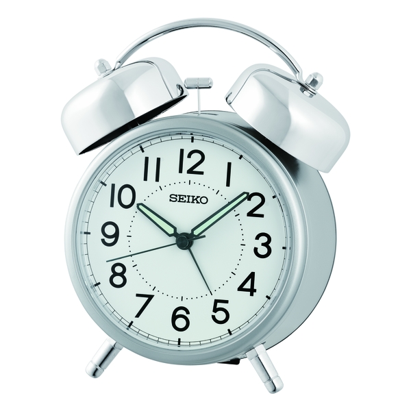 SEIKO QUARTZ ALARM CLOCK (QHK063S)