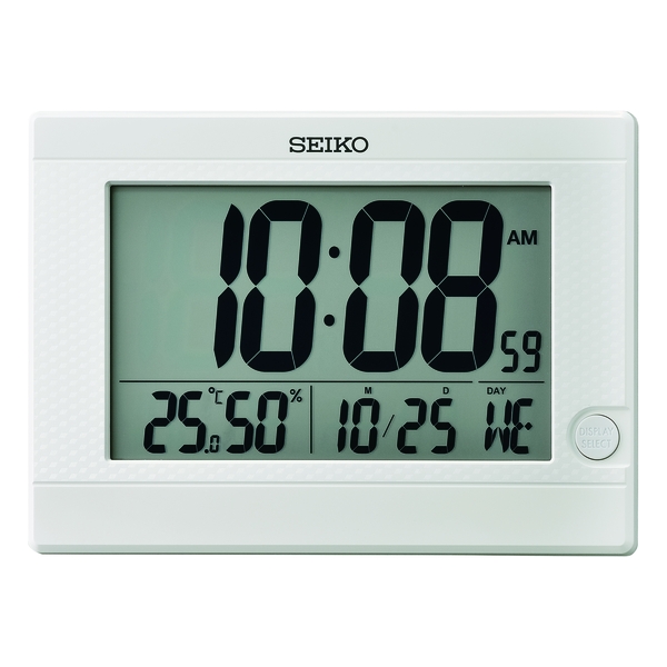SEIKO QUARTZ ALARM CLOCK (QHL089W)