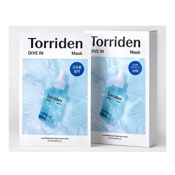 Torriden - 低分子透明質酸保濕面膜 10片 (平行進口)