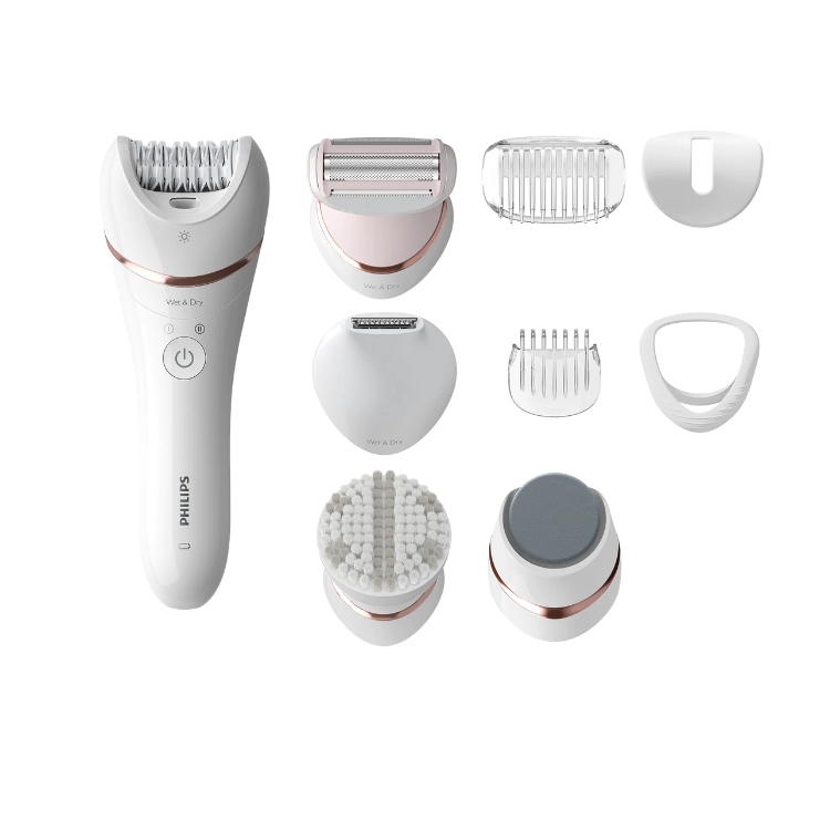 PHILIPS Epilator Series 8000 Wet & Dry Epilator BRE740/11