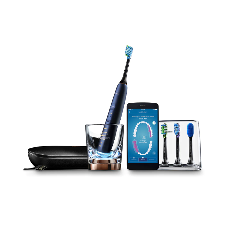 PHILIPS 飛利浦 Sonicare DiamondClean Smart 9700 系列聲波震動牙刷 HX9954/52