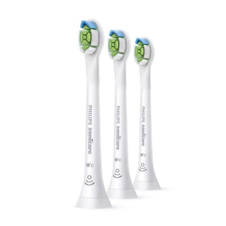 PHILIPS Sonicare W2c Optimal White Compact Mini Sonic Toothbrush Heads (3pcs) HX6073/67