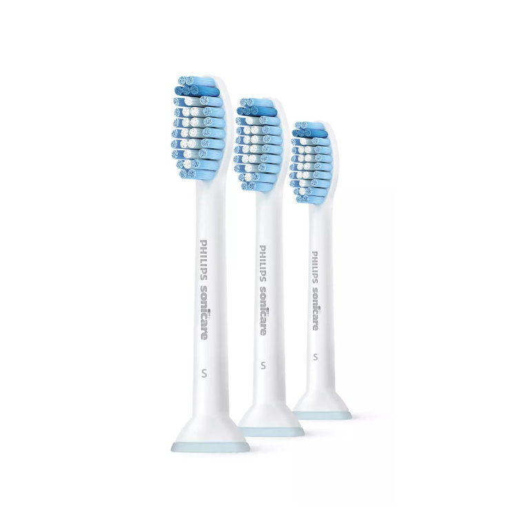 PHILIPS Sonicare S Sensitive敏感標準型聲波牙刷刷頭 (3支) HX6053/63