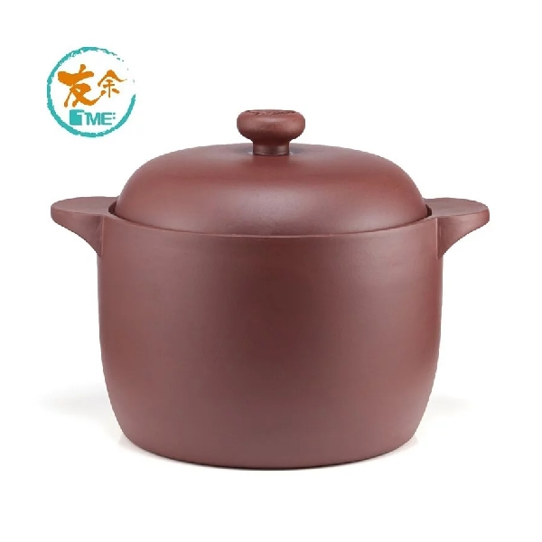 TME Purple Clay Soup Pot 7L