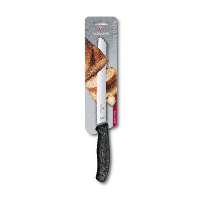 [144F0028] Victorinox - Swiss Classic, bread knife, 21cm, wavy, blister