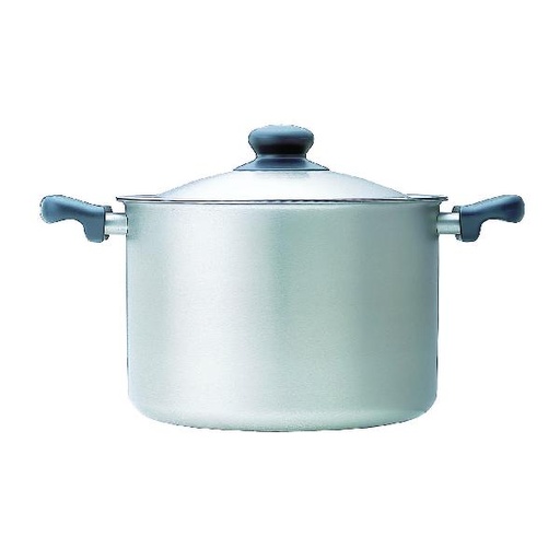 [139F0002] Sori Yanagi - Stainless Steel Stock Deep Pot (3Ply) 22cm