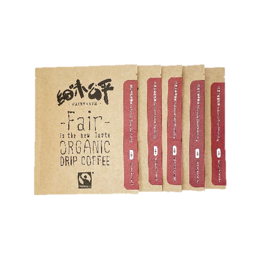 [125F0592] FAIRTASTE - Indonesia Gayo Organic Drip Coffee 10g (5packs)