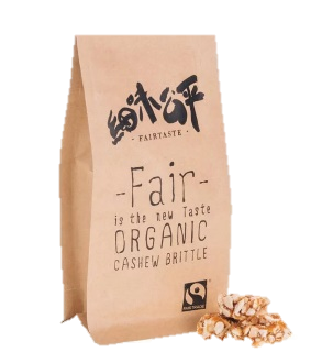 [157F0190] FAIRTASTE - Organic Cashew Brittle (70g)