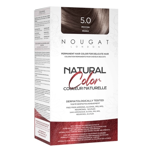 [157F0058] NGTint - Botanical Hair Dye (170ml) Mocha 5.0