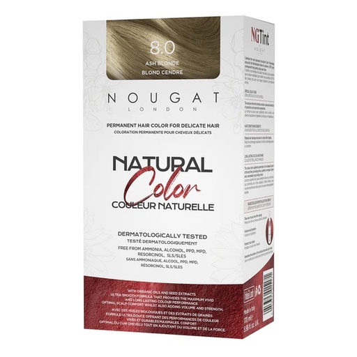 [157F0062] NGTint - Botanical Hair Dye (170ml) Grey Blonde 8.0