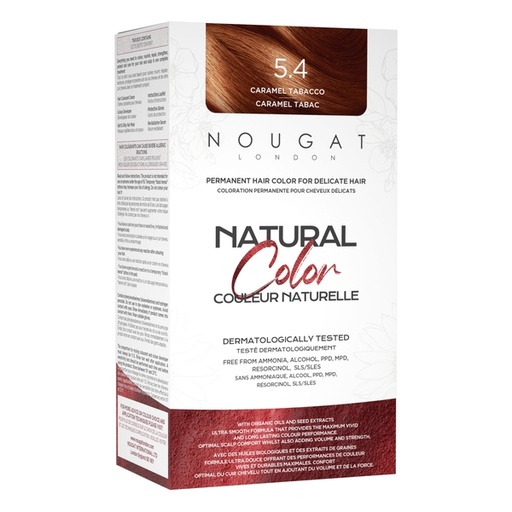 [157F0059] NGTint - Botanical Hair Dye (170ml) Caramel Tobacco Brown 5.4