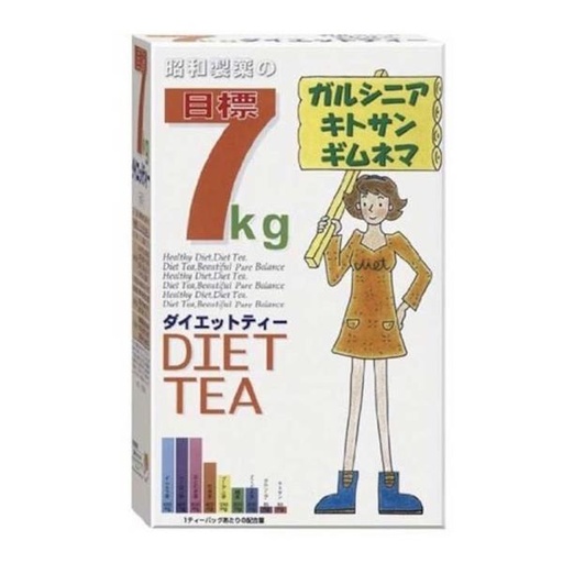 [116F0161] Showaseiyaku - Target 7kg Slimming Lightweight Tea 3g x 30 bags (Parallel Import)