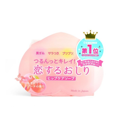 [016F0571] Pelican - 去黑色素去角質美臀pp蜜桃香皂 80g (平行進口)