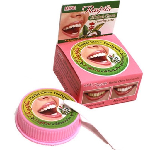 [172F0083] Rasyan - Herbal Clove Toothpaste 25g (Parallel Import)