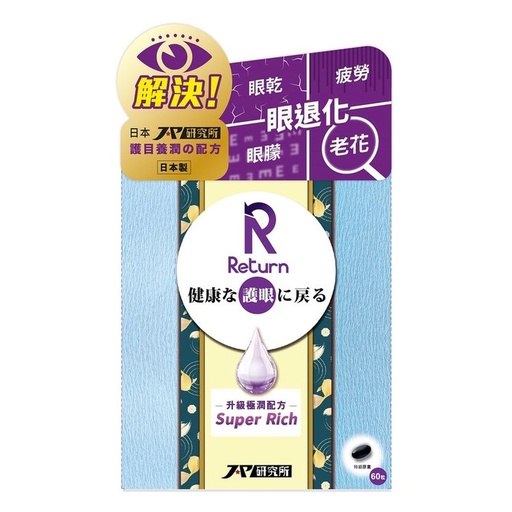 [172F0166] Return - Eye-care 60 Capsules (Authorized Goods)