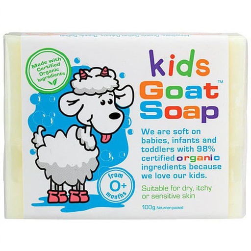 [125F0311] Goat Soap - Kids Goat 嬰幼兒有機山羊奶肥皂 100g (平行進口)