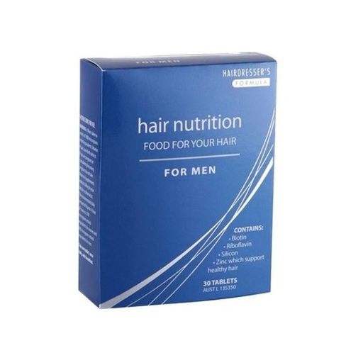 [125F0315] Hair Nutrition - HAIR NUTRITION FOR MEN男士生髮片修護頭髮內服養髮營養片30粒 (平行進口)