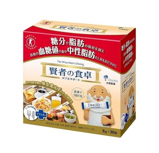 [025F0231] 大塚 - 賢者的食卓膳食纖維 (阻澱粉 隔油份) 30包/盒 (日本內銷版) (平行進口)