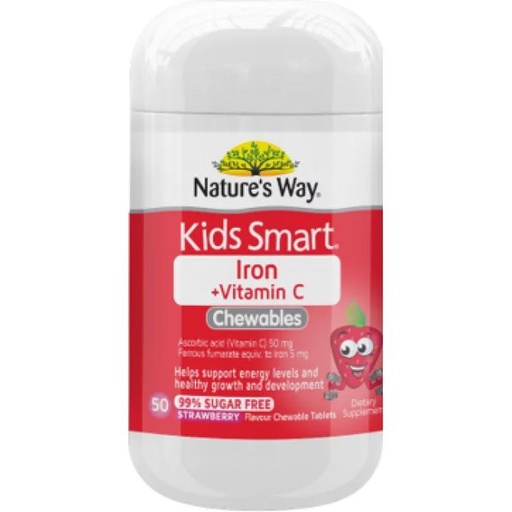 [125F0558] Nature's Way - Kids Smart Iron + Vitamin C Chewable (Parallel Import)