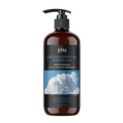 [172F0123] Plu - 自然香氛沐浴露 嬰兒爽身粉味 1000g (平行進口)