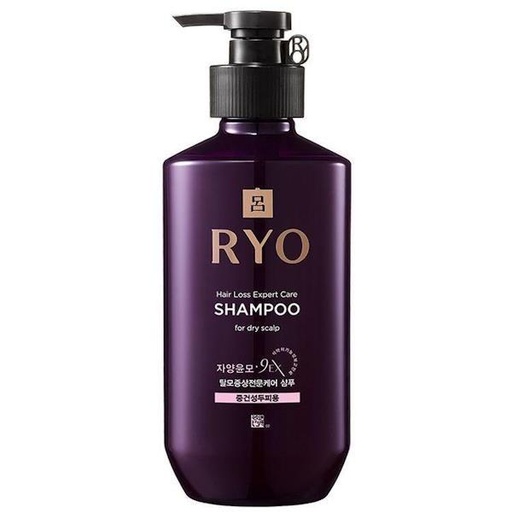 [125F0684] Ryoe - Hair Loss Expert Care 9Ex Shampoo For Dry & Normal Scalp 400ml (Parallel Import)