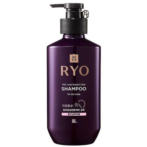 [172F0097] Ryoe - Hair Loss Expert Care 9Ex Shampoo For Dry & Normal Scalp 400ml (Parallel Import)