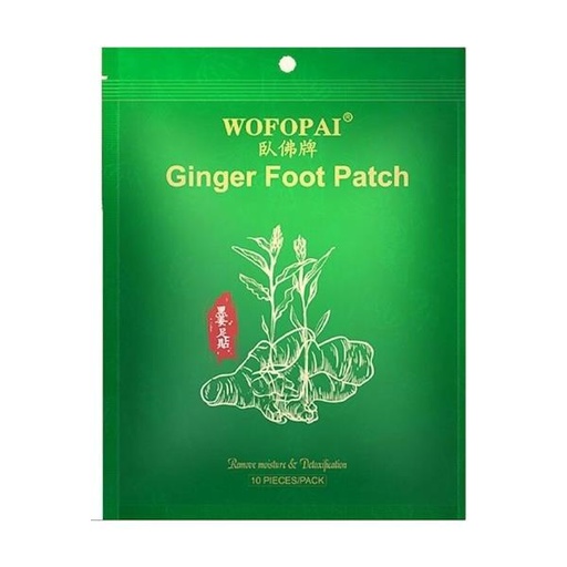 [172F0225] WOFOPAI - Ginger Foot Patch 10pcs/pack x2 (Licensed genuine authorization)
