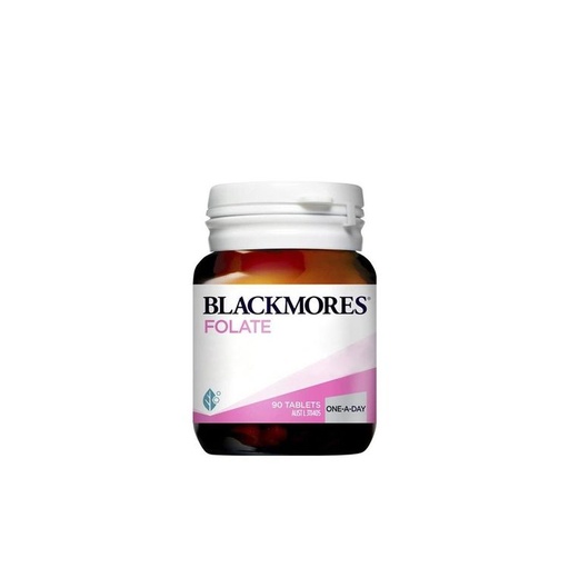 [125F0066] BLACKMORES - Folic Acid 500ug 90 Tablets (Parallel Import)