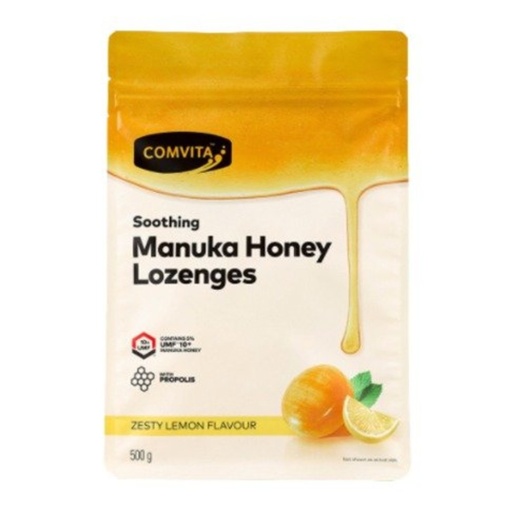 [116F0091] Comvita - Manuka Honey Lozenges with Propolis (Lemon Flavour) 500g (Parallel Import)