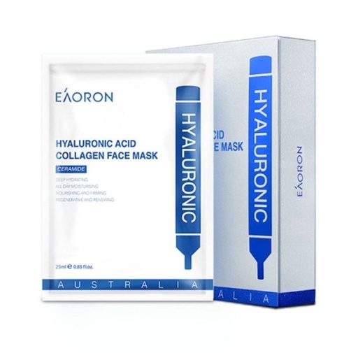 [141F0073] Eaoron - Australian Hyaluronic Acid Collagen Water Glow Mask 25mL 5pcs/box (Parallel Import)