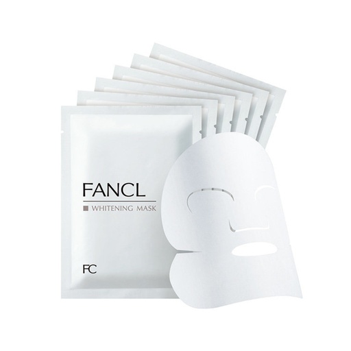 [177F0009] FANCL - 祛斑淨白精華面膜 (21ml x6片/盒)(白) (平行進口)