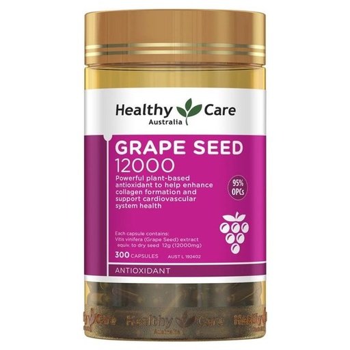 [116F0270] Healthy Care - Grape Seed 葡萄籽膠囊 12000mg 300粒 (平行進口)
