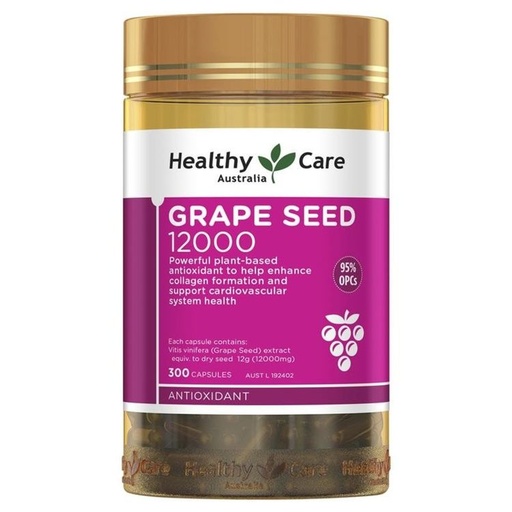 [125F0318] Healthy Care - Grape Seed Extract 12000mg (300 capsules) (Parallel Import)