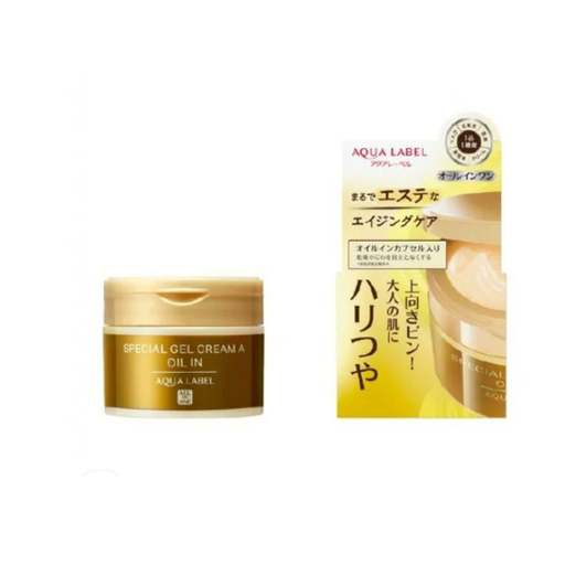 [025F0153] Shiseido- Aqua Label 5 in 1 Special Gel Cream 90g (Parallel Import)