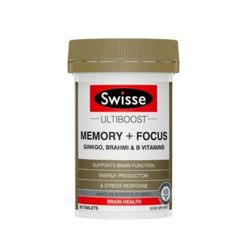 [172F0211] Swisse - Memory + Focus 50 tablets (Parallel Import)